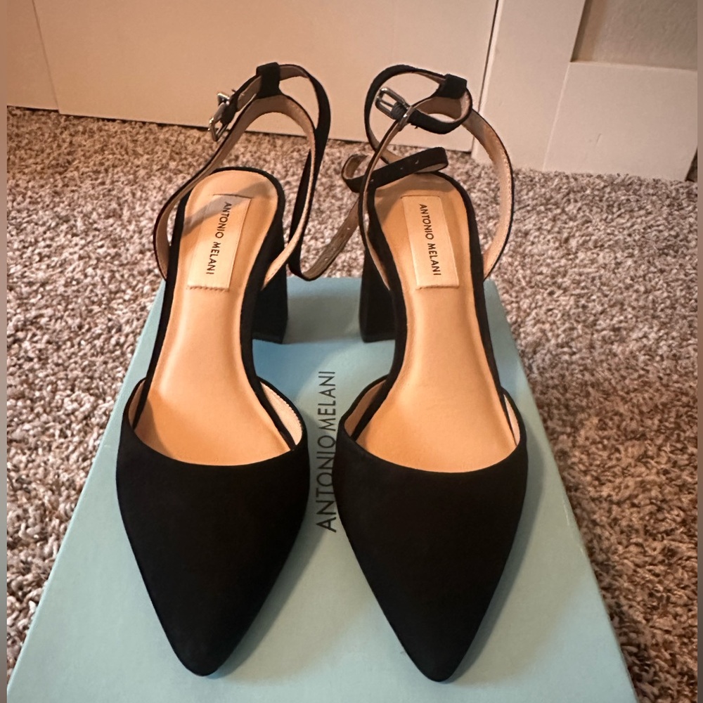 Antonio Melani Black Women's Heels BRAND NEW